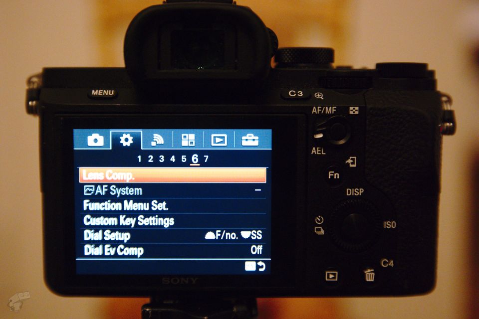 Sony a7II takaa